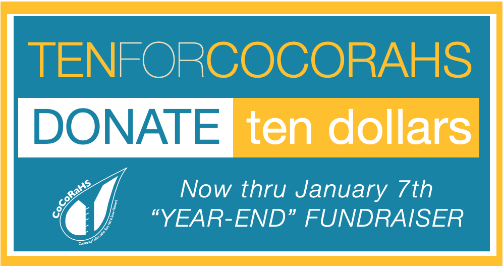 Click here to donate to CoCoRaHS